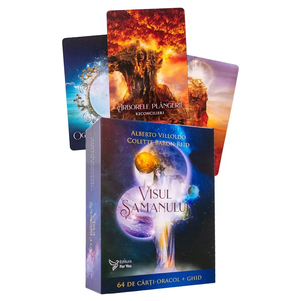 Spiritualitate - Visul samanului. Set carte + cartoline - Alberto Villoldo, Colette Baron-Reid