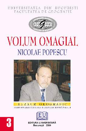 Proceedings - Volum omagial - Nicolae Popescu