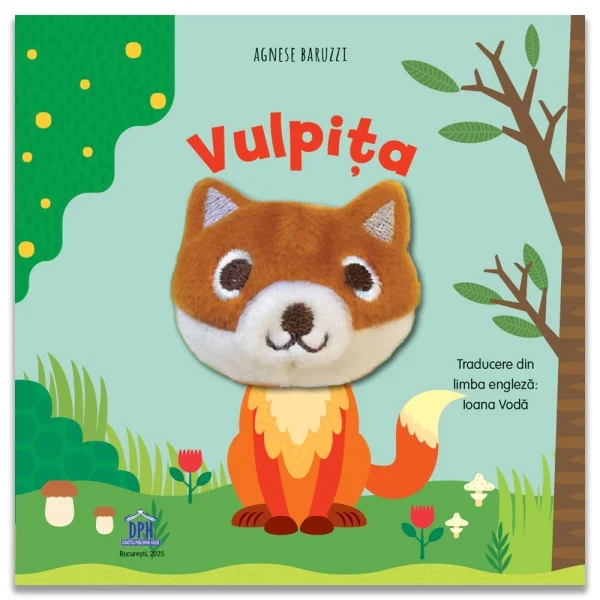 Timp liber - Vulpita. Carte cu marioneta pentru deget - Agnese Baruzzi