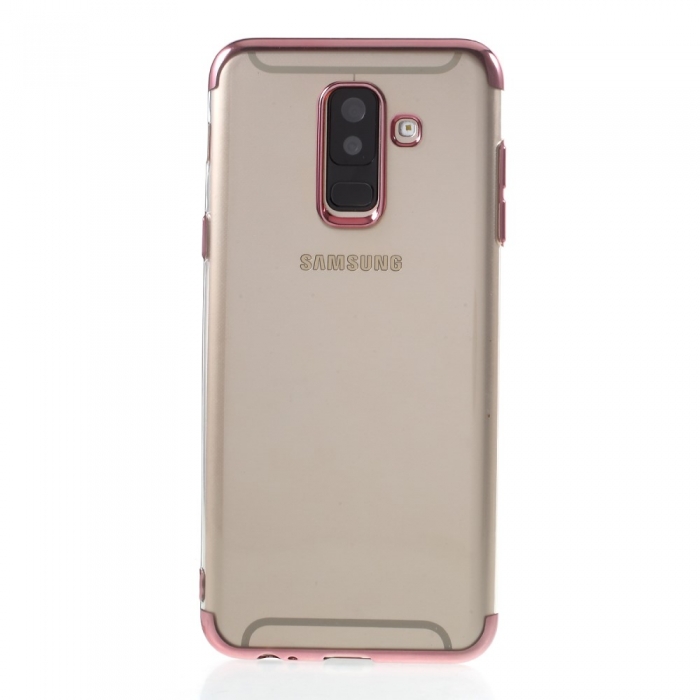 Husa silicon placat sus-jos Samsung A6 (2018) - 2 culori [2]