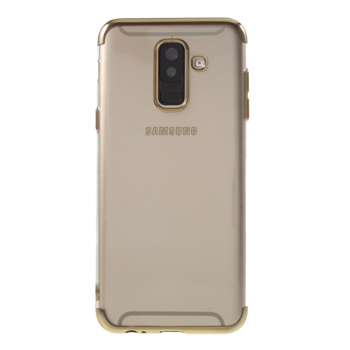 Husa silicon placat sus-jos Samsung A6 (2018) - 2 culori [1]
