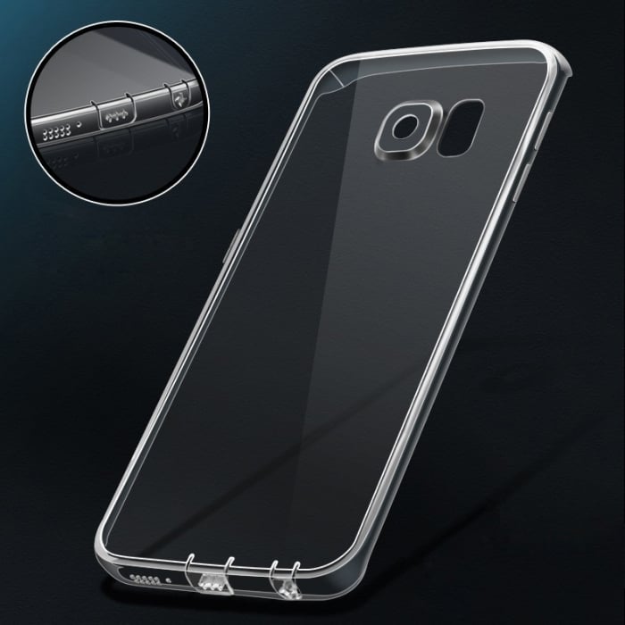 Husa silicon slim Samsung S7 - Transparent [1]