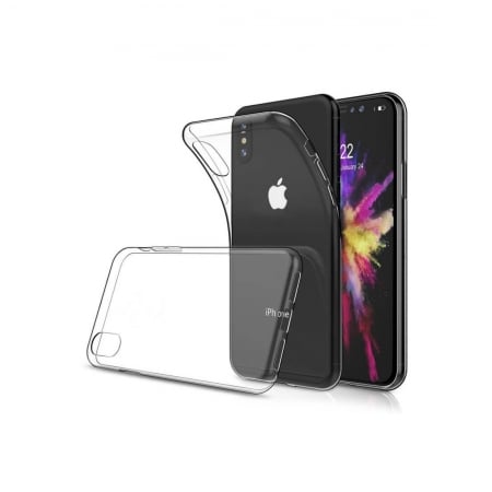 Husa silicon slim Iphone X/Xs, Transparent [0]