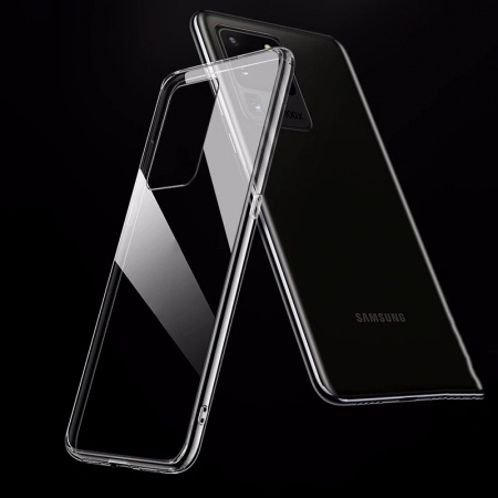 Husa silicon slim Samsung A41, Transparent [0]