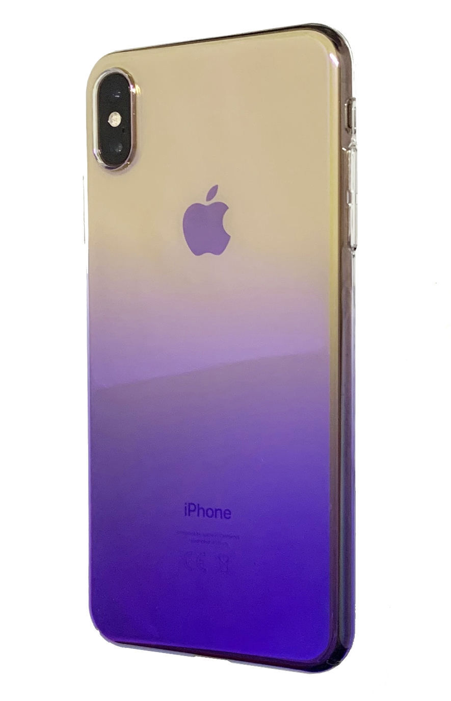 Husa Plastic Degrade Iphone Xs Max 2 Culori
