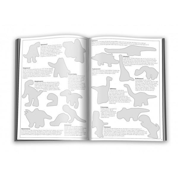 Dinozaurii - abtibild - carte cu activitati [2]