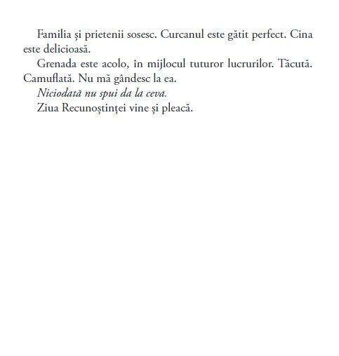 Anul lui Da CUM SĂ DANSEZI FĂRĂ GRIJI, SĂ STAI LA SOARE ȘI SĂ-ȚI FII PROPRIA PERSOANĂ de Shonda Rhimes [7]