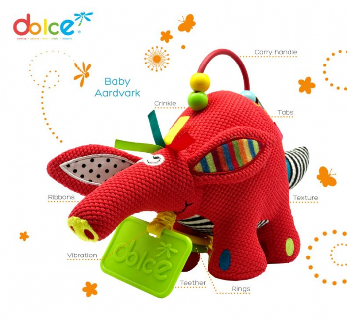 Archie aardvarkul puiut, jucarie interactiva cu activitati Dolce [3]