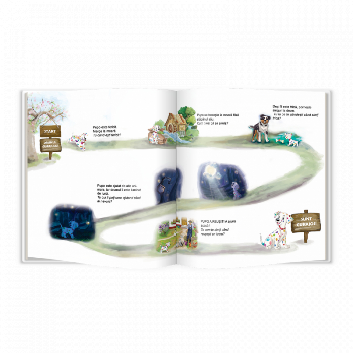 Carte educativa Pupo invata sa fie curajos [6]
