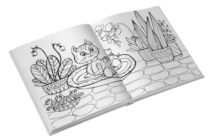 Colorez pisici - carte de colorat [2]