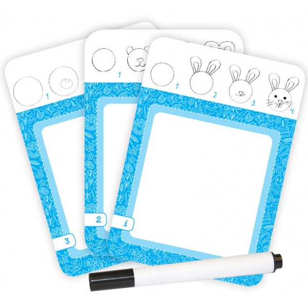 Fişe de desen cu animale - scrie si sterge [2]