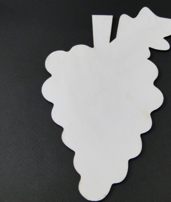 Forma placaj cu panza - strugure / copac - 20cm [3]