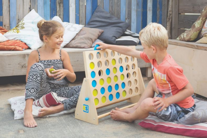 Joc gigant 4 pe un rand BS Toys [2]