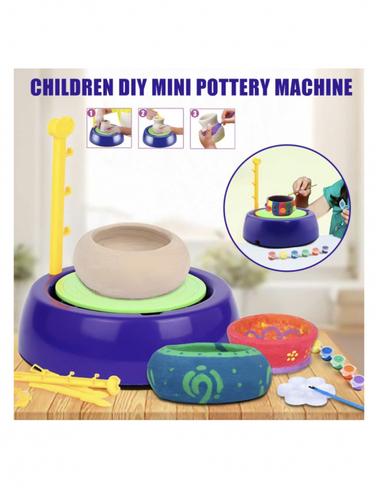 Joc creatie Roata Olarului cu lut [10]