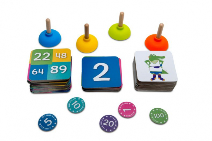 Joc matematic Tinutele crocodilului BS Toys [4]