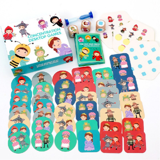 Joc de atentie si asociere cu zaruri Insecte Concentration Desktop Game - joc de memorie si potrivire [1]