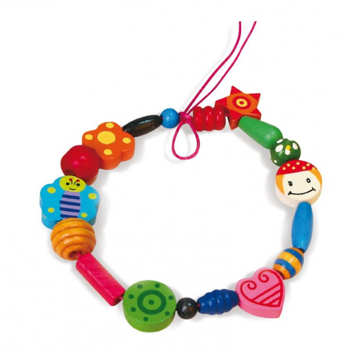 Joc de creatie cu margele din lemn Viga [2]