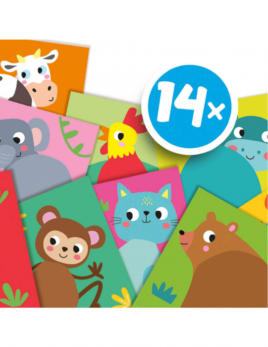 My first - Set creativ de lipit cozi la animale [4]