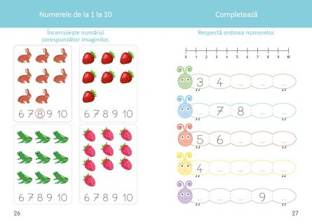 Povestile mele Montessori - Invat sa numar si sa calculez: La ferma [3]