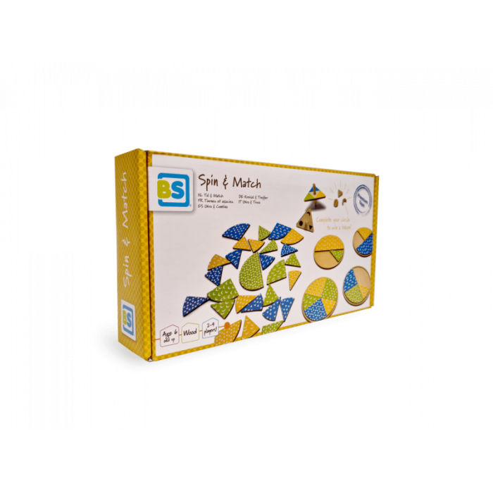 Roteste si potriveste - joc cu spinnere BS Toys Spin & Match [2]