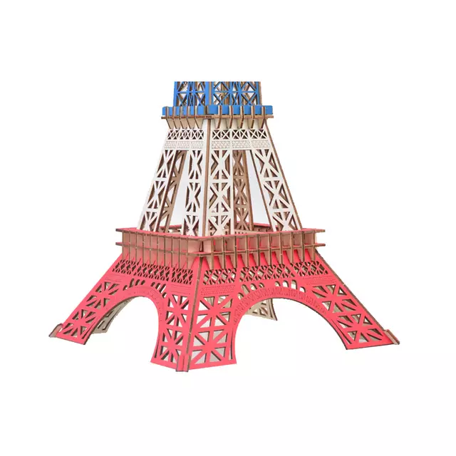 Set de constructie din lemn – Tour Eiffel [2]