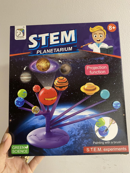 Sistemul solar de pictat - joc creativ planete cu proiectie [5]