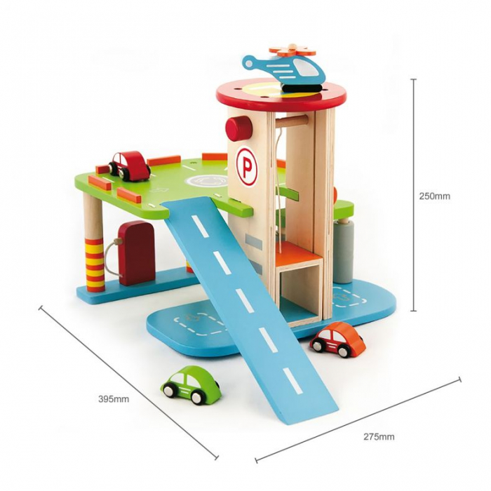 Statie de benzina cu parcare , lift si heliport - Viga [7]