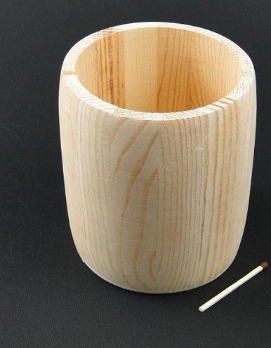 Suport creion lemn cilindric [1]