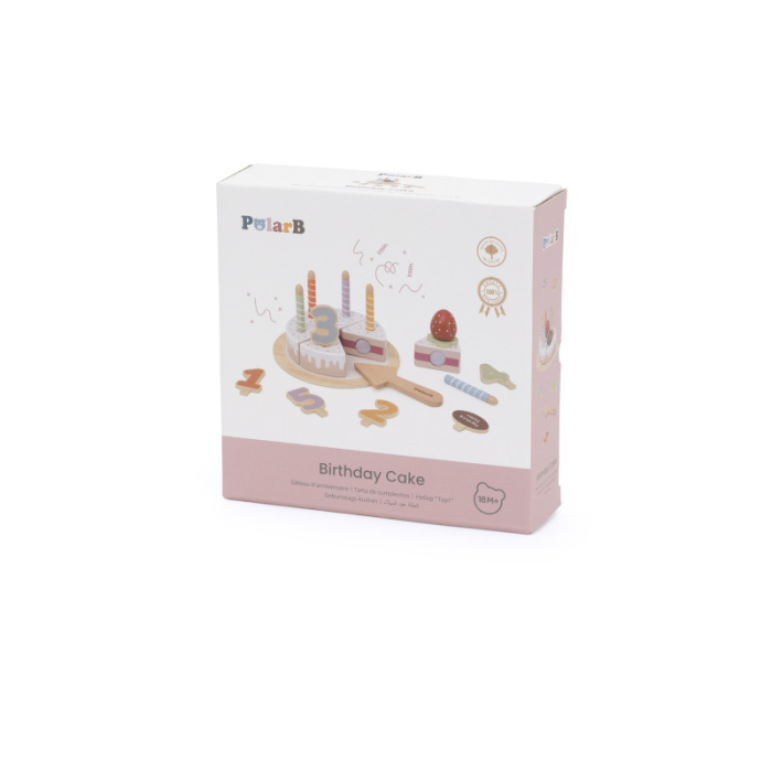 Tort aniversar cu topping de capsuni PolarB Viga [3]