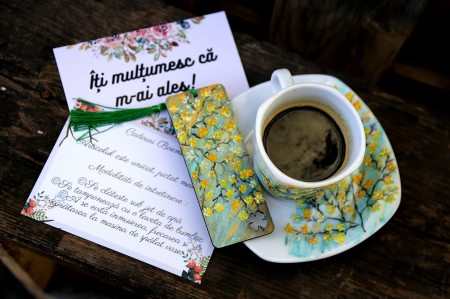 Semn de carte pictat manual [0]