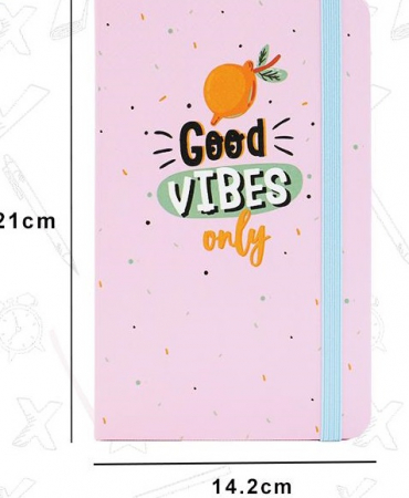 Papetarie creativa - Agenda Good vibes only