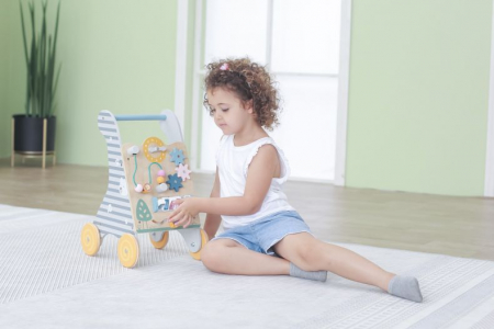 Antemergator cu activitati tip Montessori - ceas PolarB Viga [8]