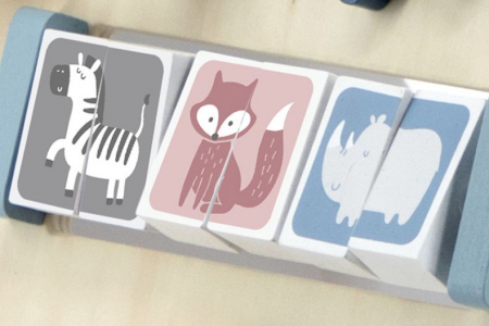 Antemergator cu activitati tip Montessori - ceas PolarB Viga [4]