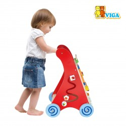 Antemergator rosu cu activitati tip Montessori [5]