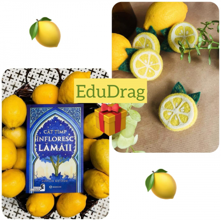 Book box - carte si cadouri in cutie - Book box lemon love
