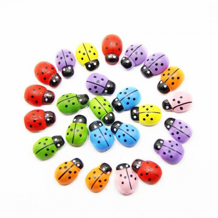 Papetarie si scrapbooking - Buburuza - set buburuze colorate