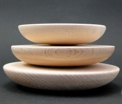 Buline mandala din lemn 10 cm - baza tehnica Dotting art (pictura cu puncte, pictura punct cu punct) [0]