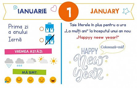 Calendarul meu anual: Invat limba engleza - de la 4 la 6 ani [2]