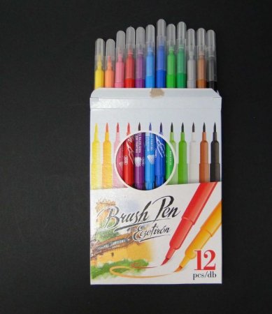 Carioci cu varf tip pensula Creative Kids set/12buc [2]