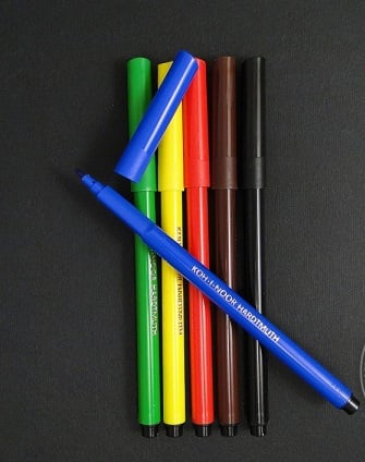 Rechizite - Carioci color Koh-I-Noor 6 culori