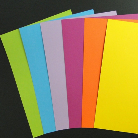 Rechizite - CARTON COLOR A4 130GR - NUANTE DE PRIMAVARA SET de 6