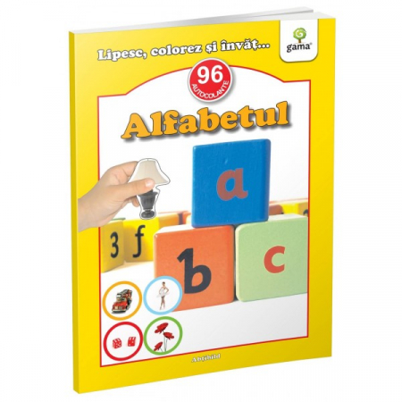 Alfabetul - abtibild - carte cu activitati [0]