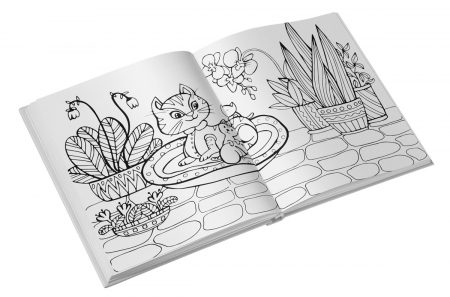 Colorez pisici - carte de colorat [1]