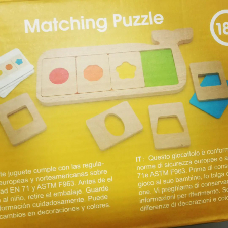 Joc puzzle de potrivit forme geometrice [2]