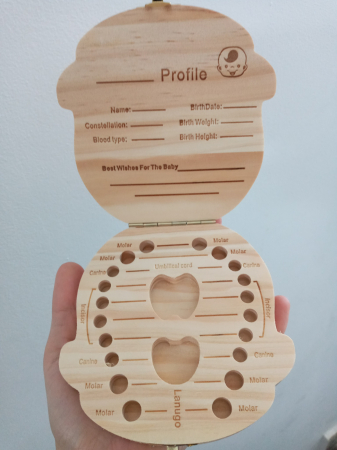 Cutiuta pentru dintisorii de lapte - model baietel [1]