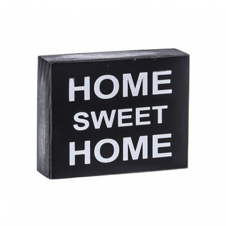 Cadouri - Decoratiune lemn HOME SWEET HOME