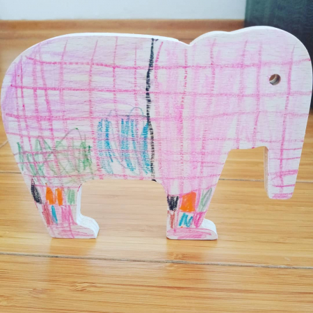 Elefant din lemn [2]