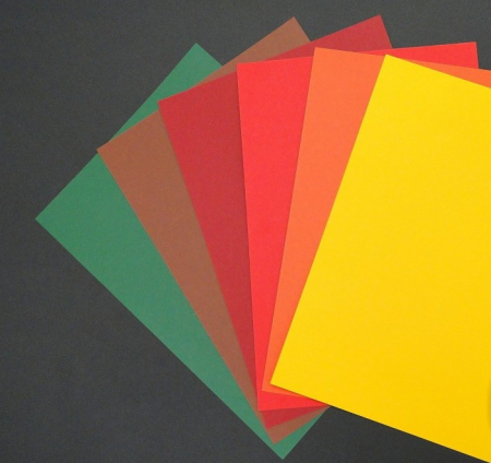 Papetarie si scrapbooking - SET CARTON COLOR A4 130GR - NUANTE DE TOAMNA