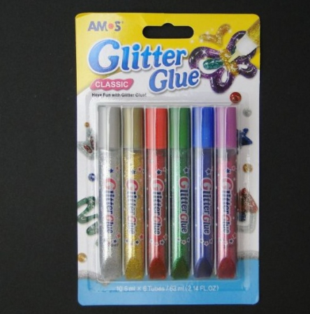 Rechizite - Adeziv cu sclipici - lipici glitterat
