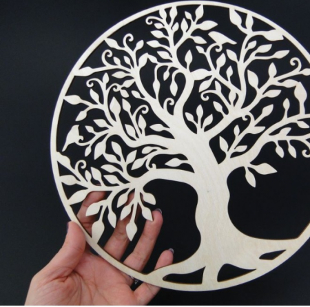 Copacul vietii din lemn 25 cm [0]